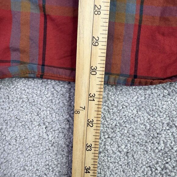 5.11 Tactical Shirt Men’s XL Red Plaid Snap Button Long Sleeve Military LEO - Picture 6 of 9